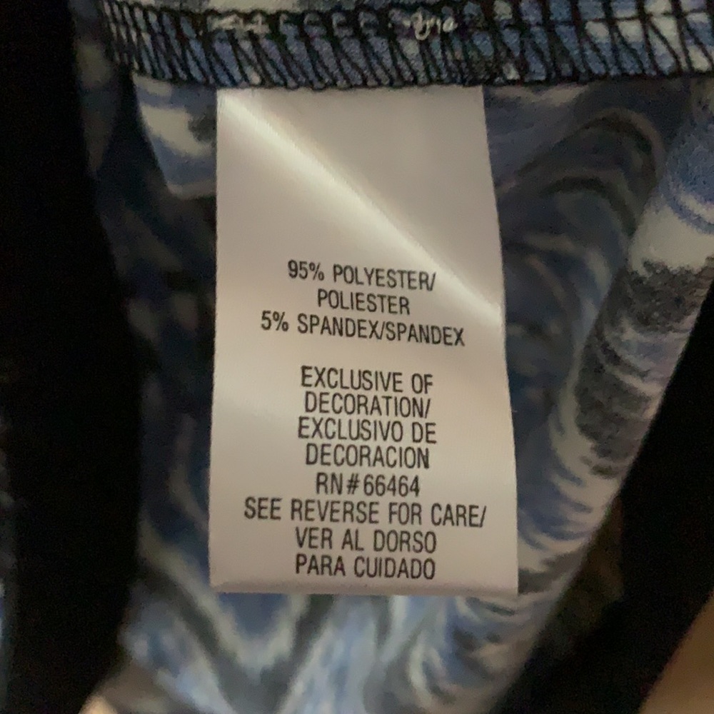 Blue “Aztec” Print Sheath Dress - image 8